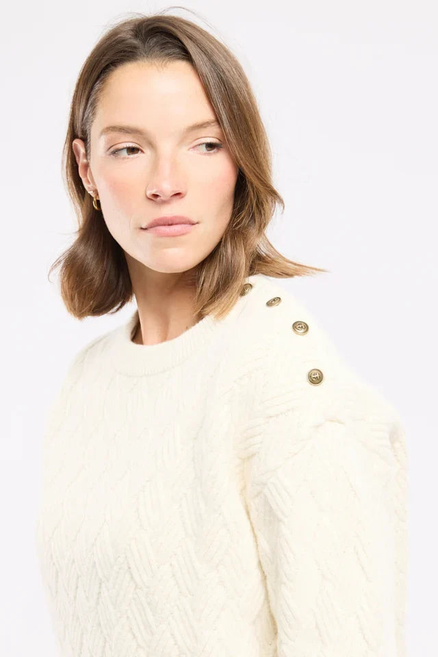 Cable-knit Sweater
