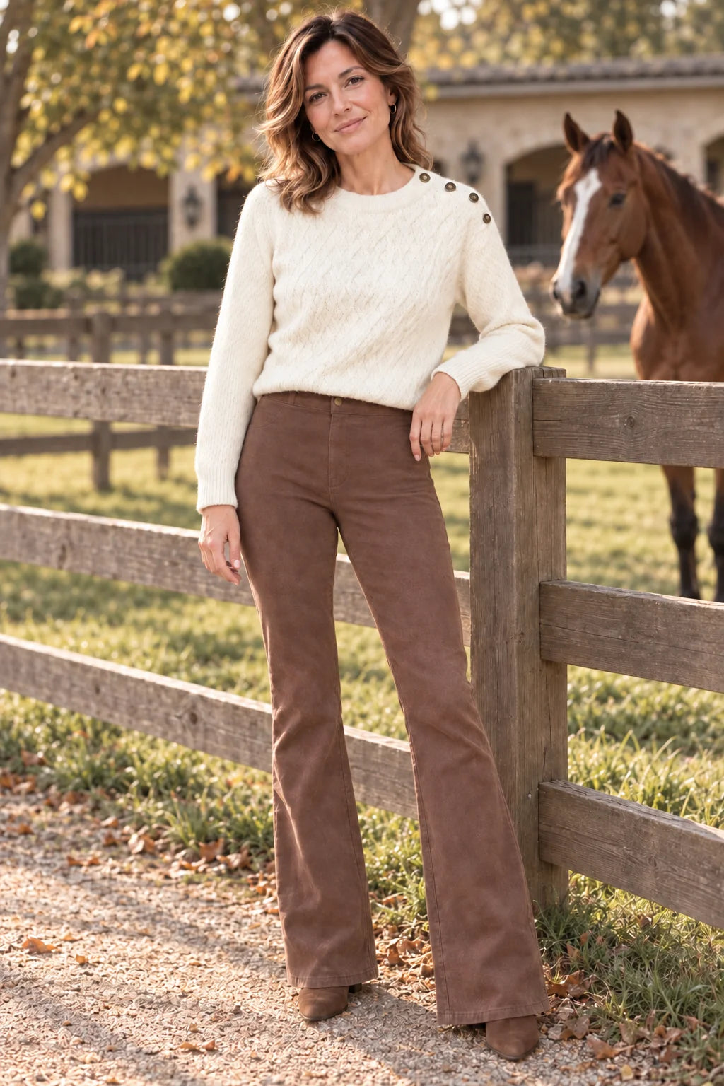 Suedine Pants