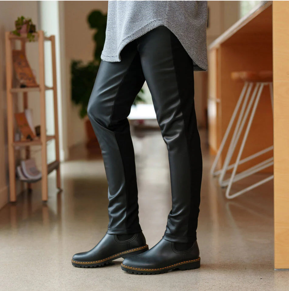Faux Leather Pants