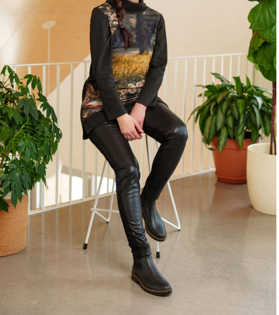 Faux Leather Pants