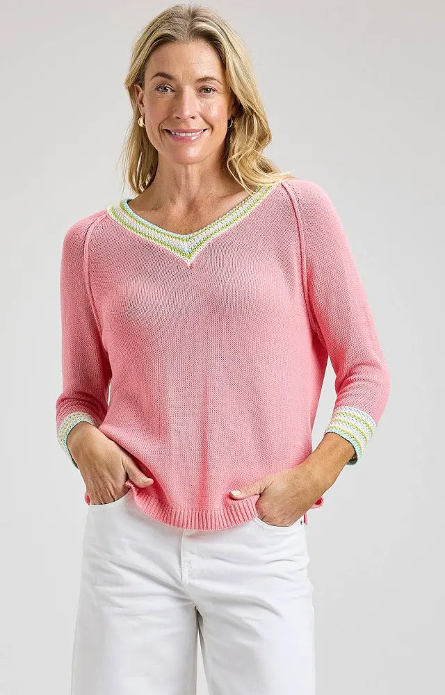 Crochet V Top