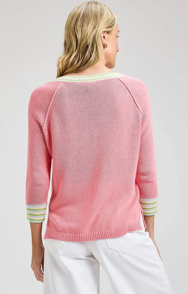 Crochet V Top