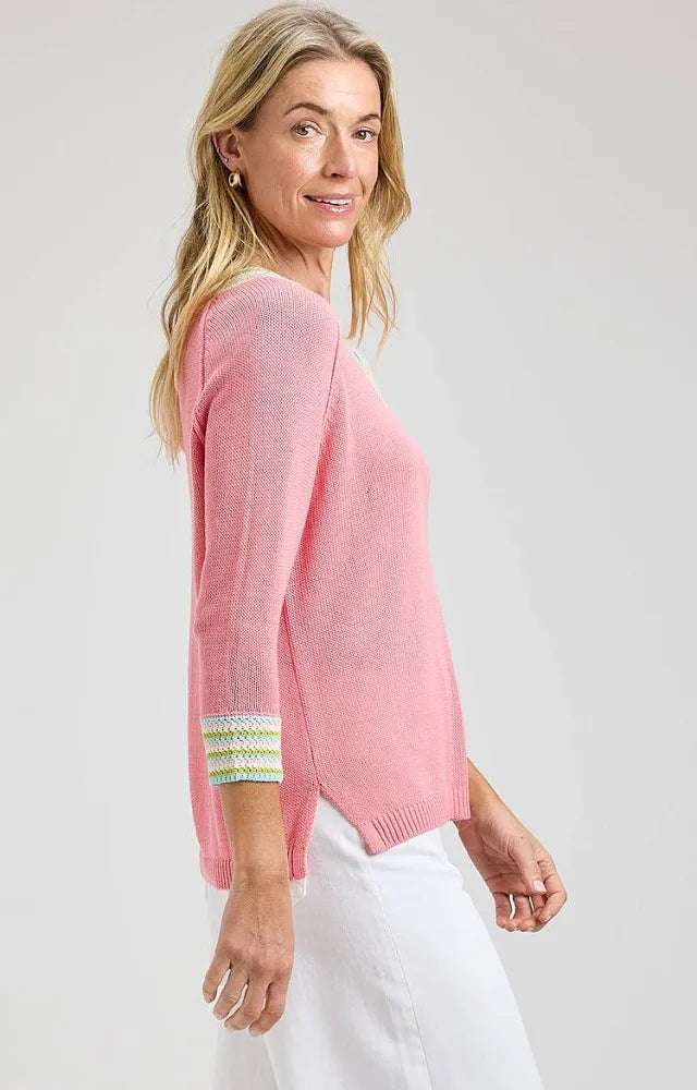 Crochet V Top