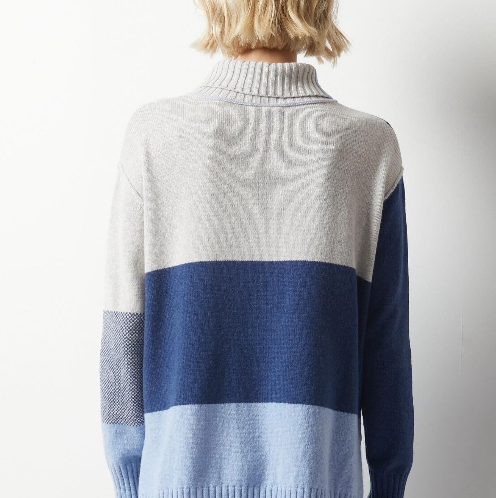 Striped Turtleneck