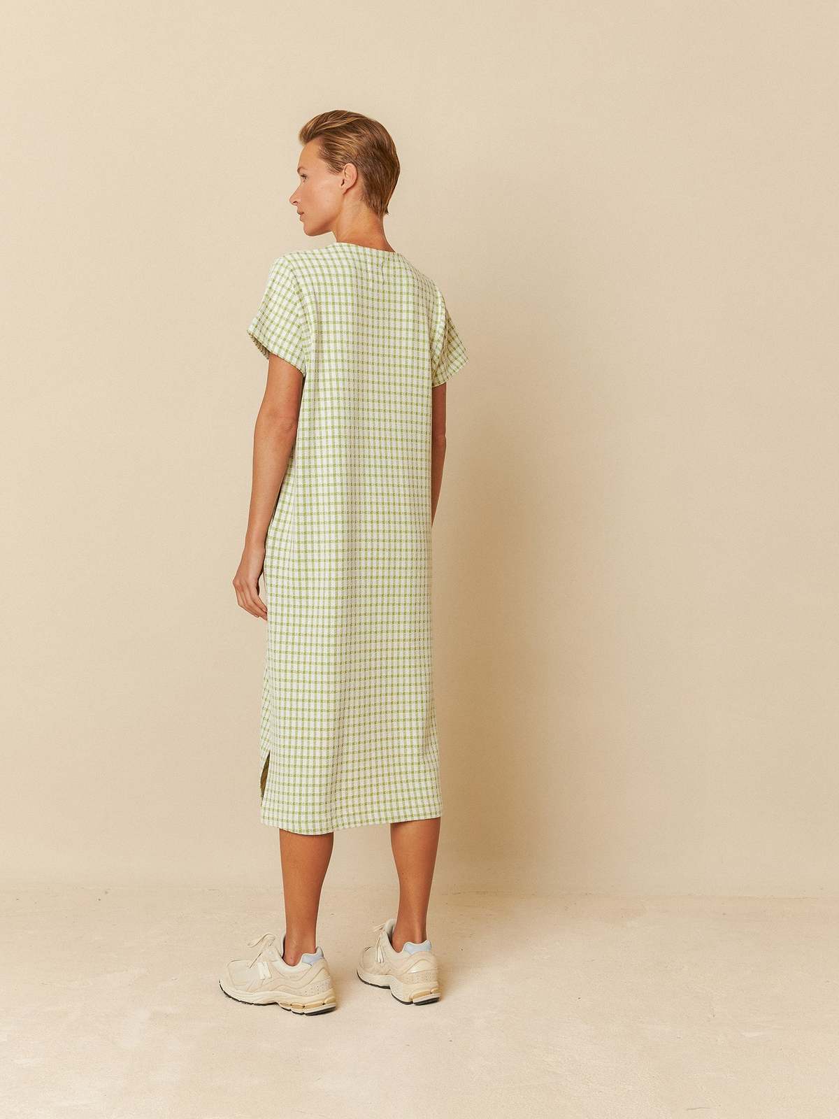 Robe pistache