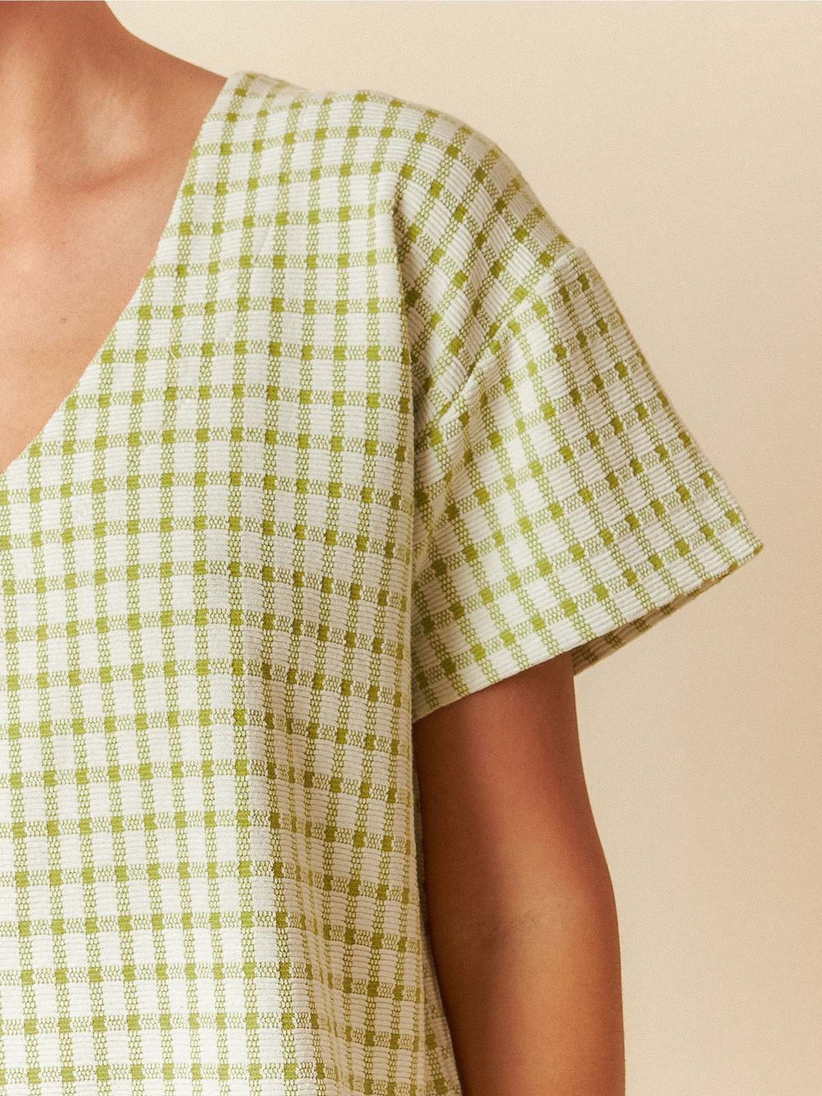 Robe pistache