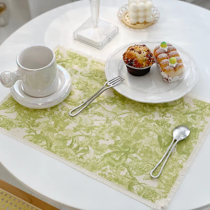 Tapis de repas en coton