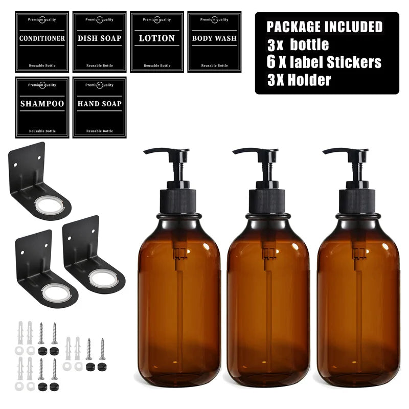 500ml Soap Bottle Set