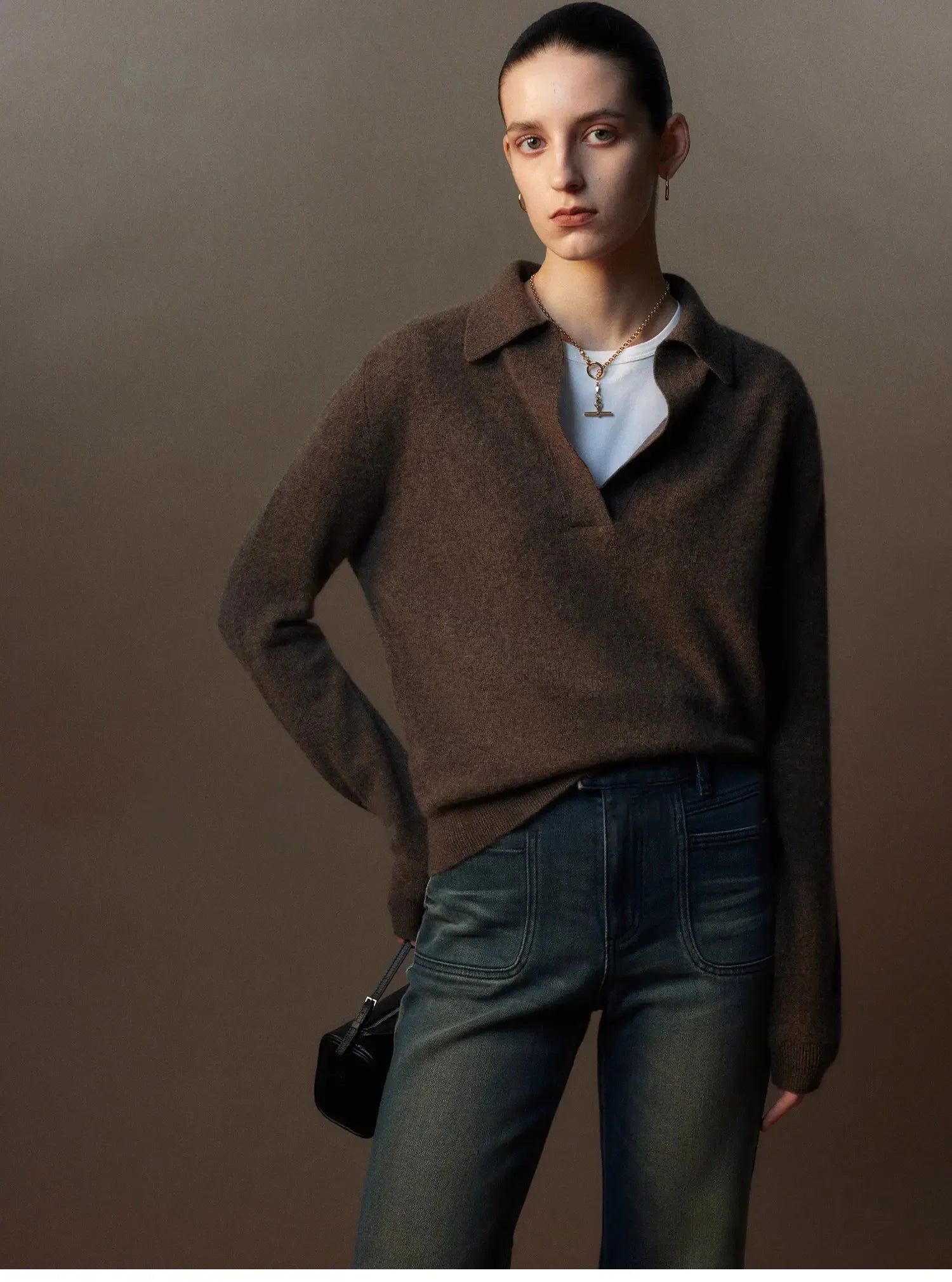 Cashmere Polo