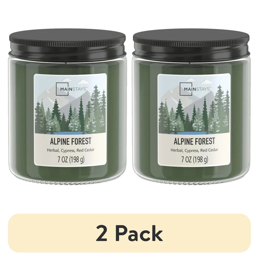 2 Scented Candles