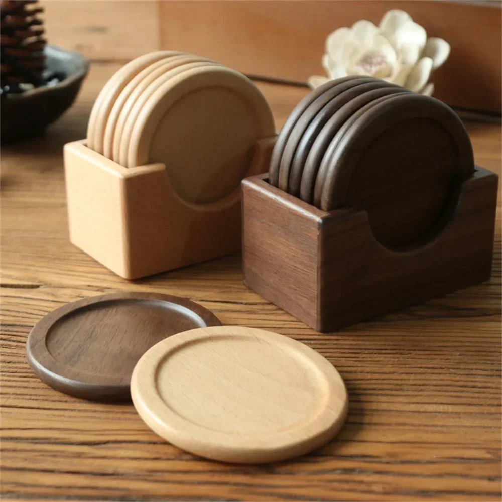 Sous-verres en bois