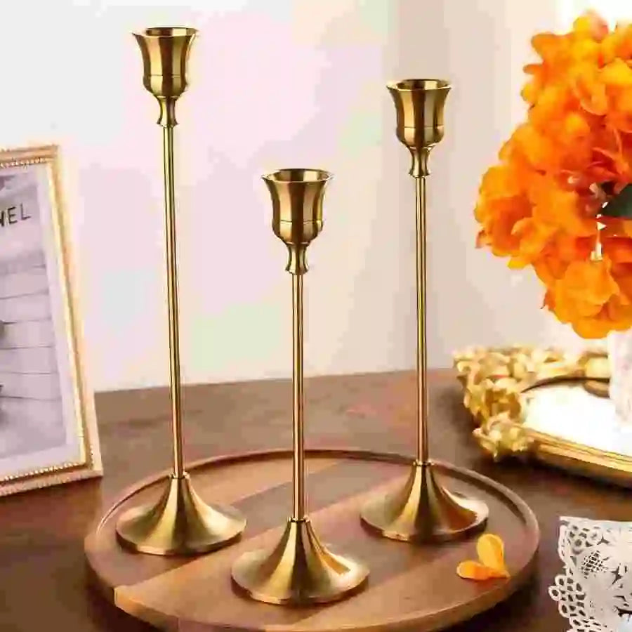 3 Candle Holders