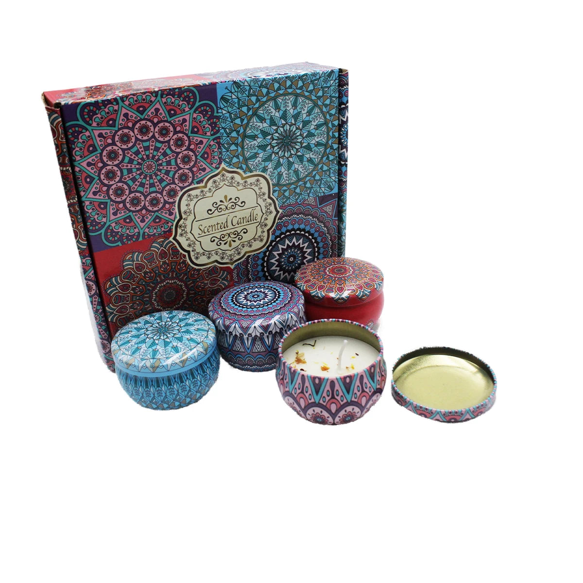 Set of 4 Scented Candles