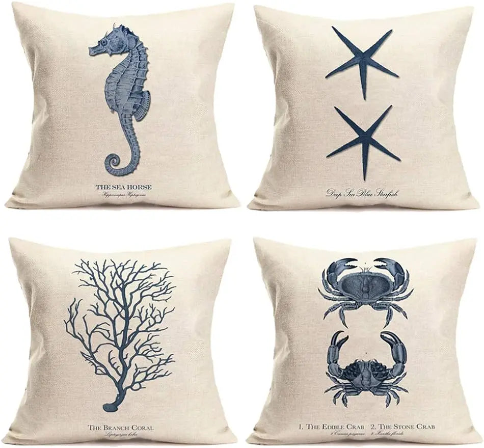 Ocean pillow case