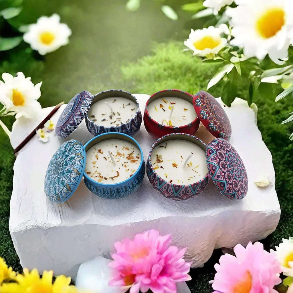 Set of 4 Scented Candles