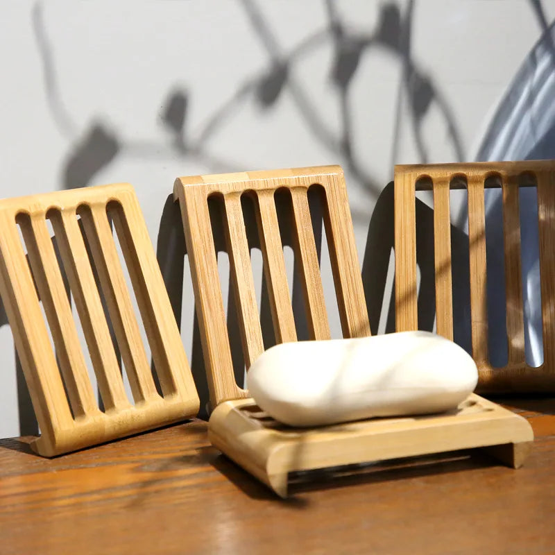 Bamboo Soap Stand