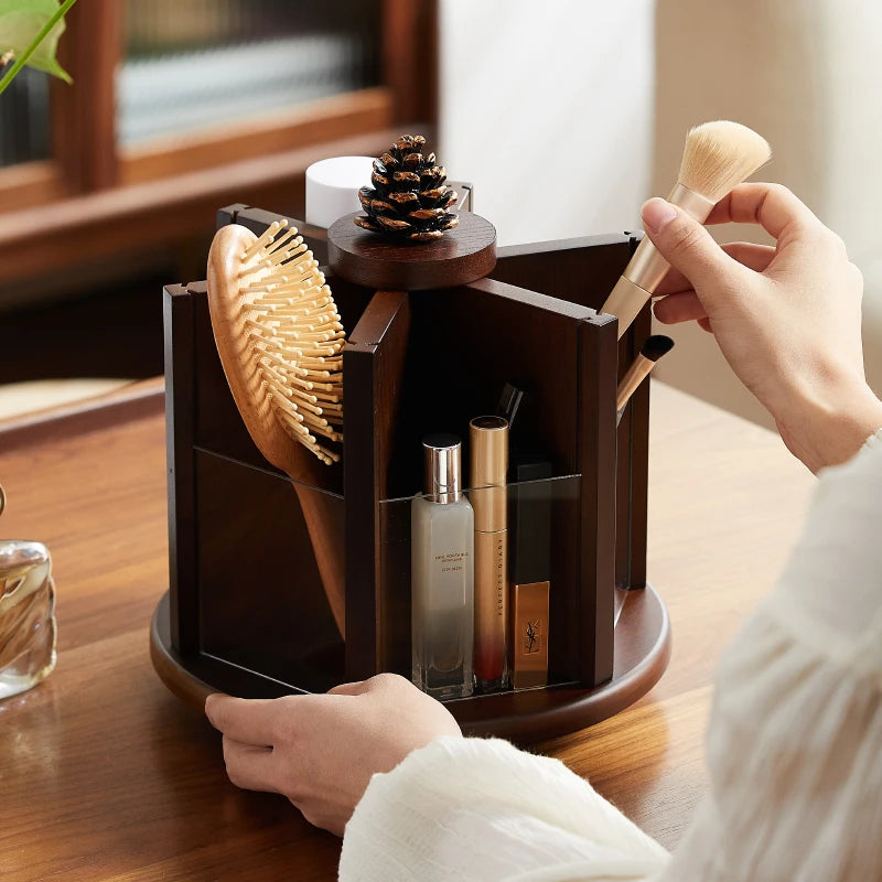 Wooden Rotating Dresser