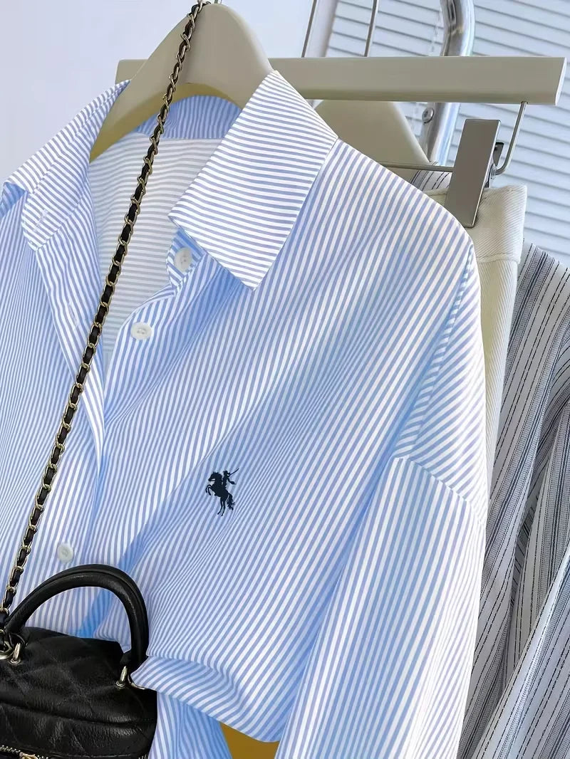 Long-sleeve blouse