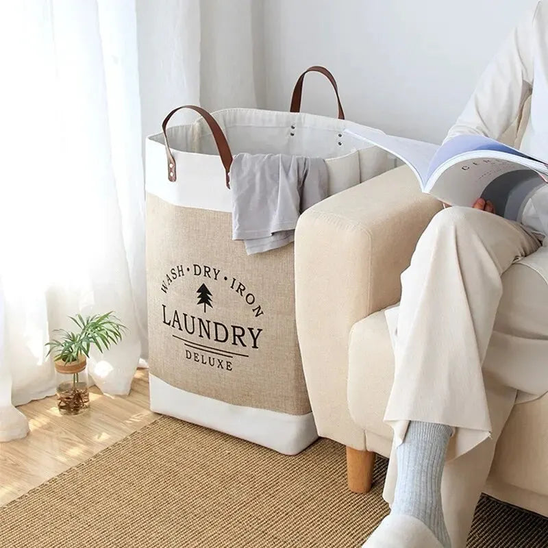 Grand panier à linge