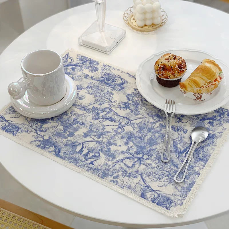 Tapis de repas en coton