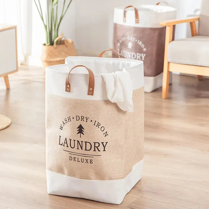 Grand panier à linge