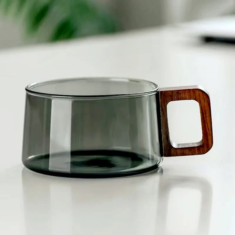 Tasse à café en verre