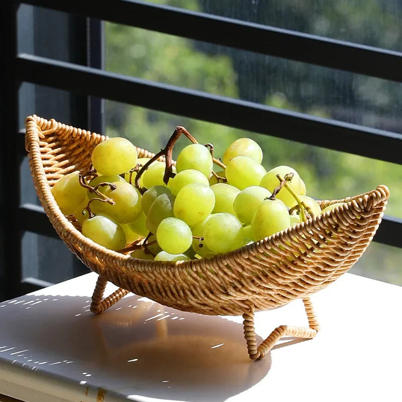 Rattan Fruit Basket
