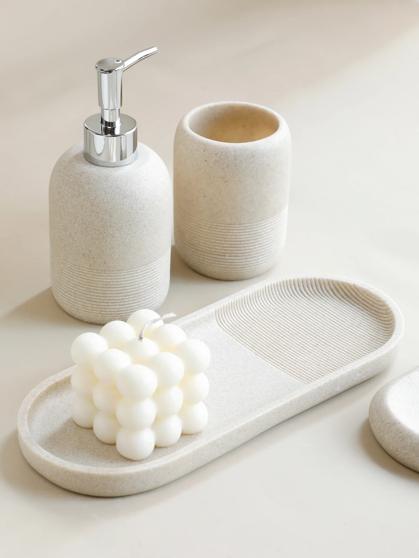 Ensemble d'accessoires de salle de bain (5)