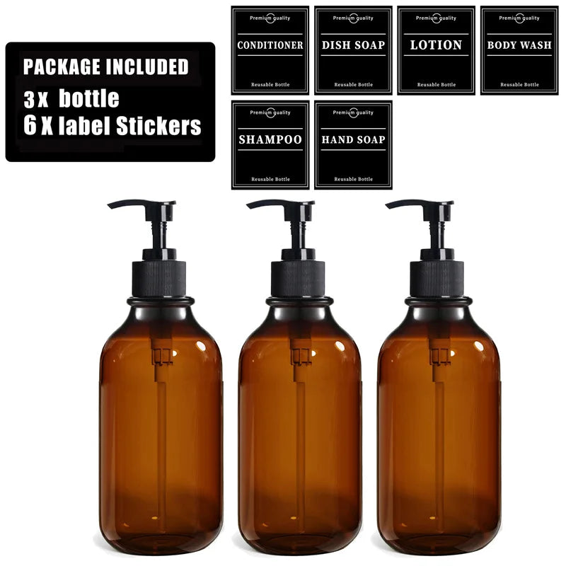 500ml Soap Bottle Set