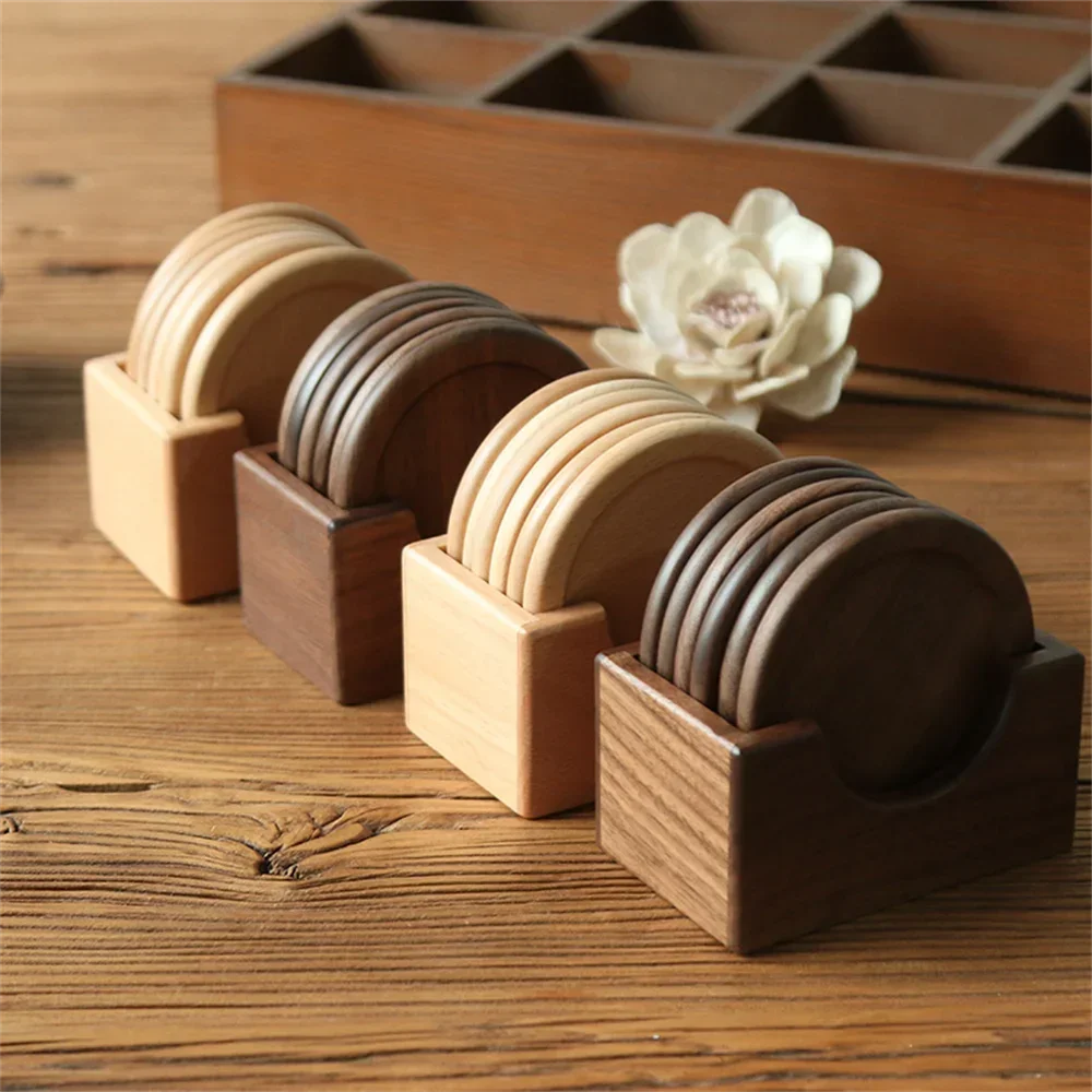 Sous-verres en bois