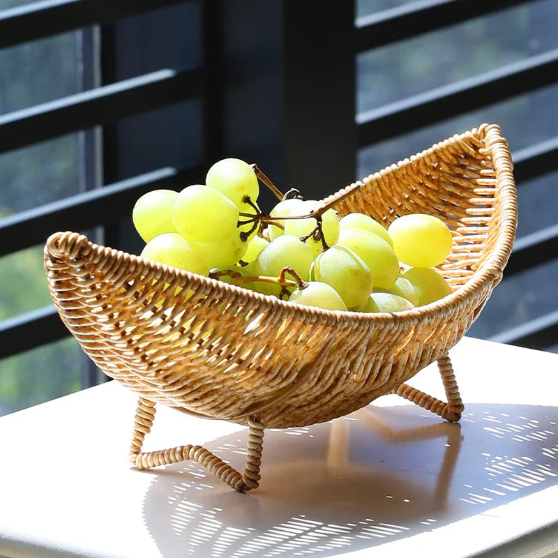 Rattan Fruit Basket