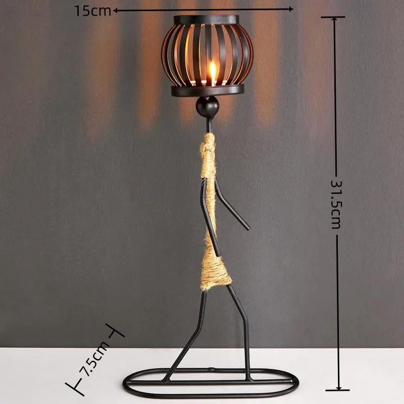 Metal Candle Holder