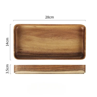 Plateaux en bois