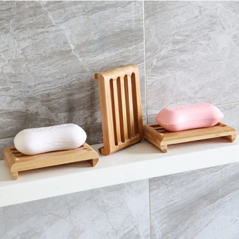 Bamboo Soap Stand