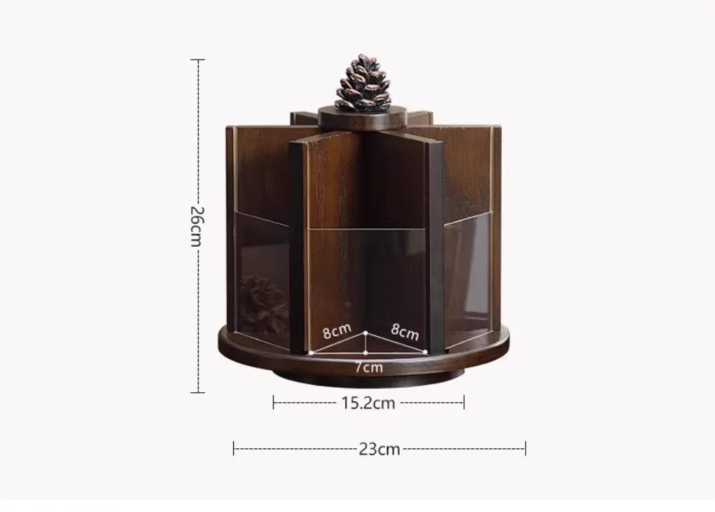 Wooden Rotating Dresser