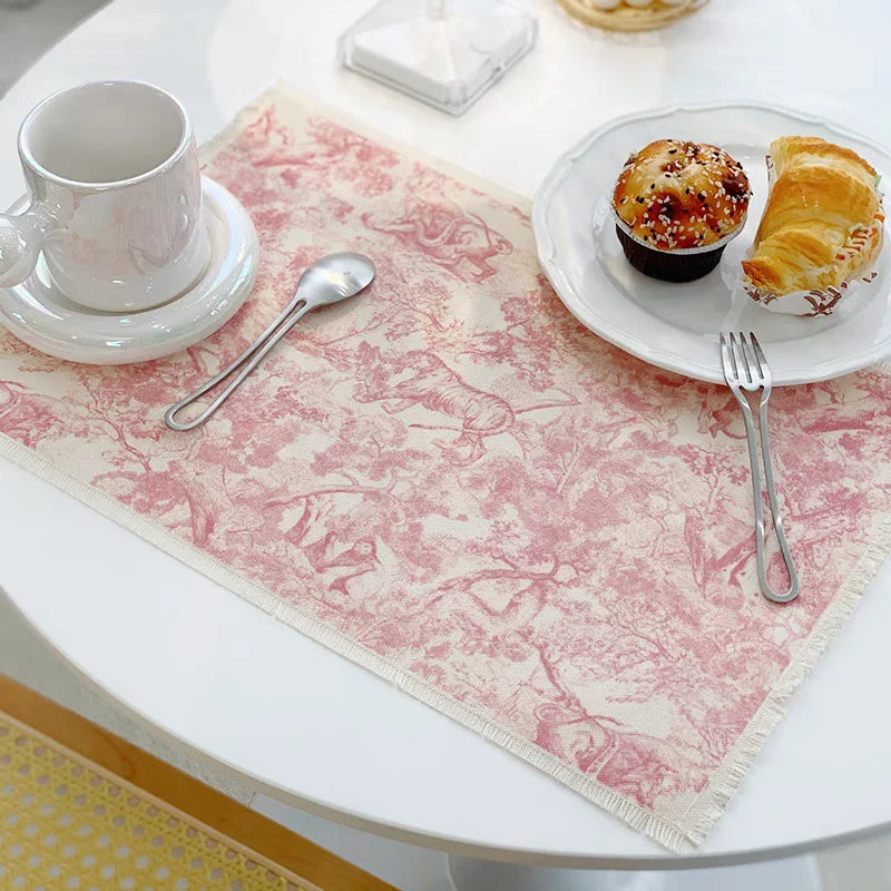 Tapis de repas en coton