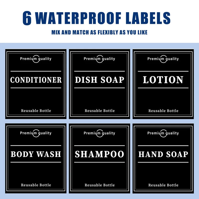 500ml Soap Bottle Set