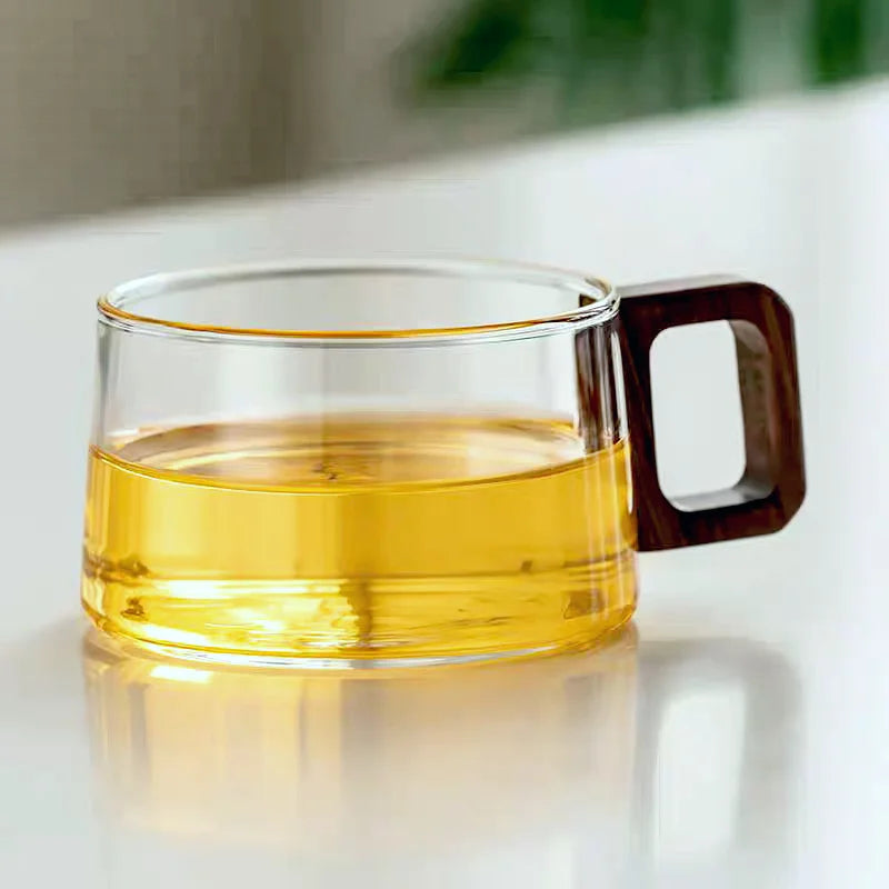 Tasse à café en verre