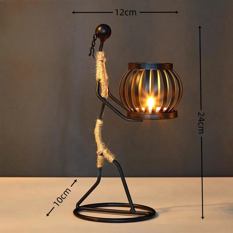 Metal Candle Holder