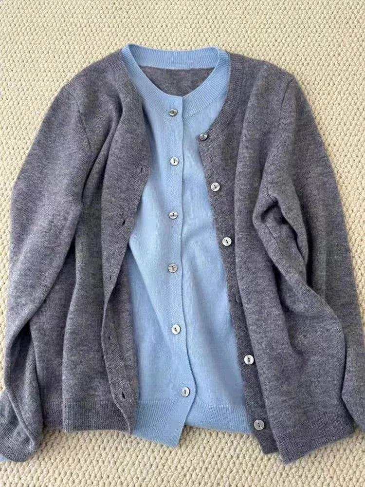 Layered-look Sweater