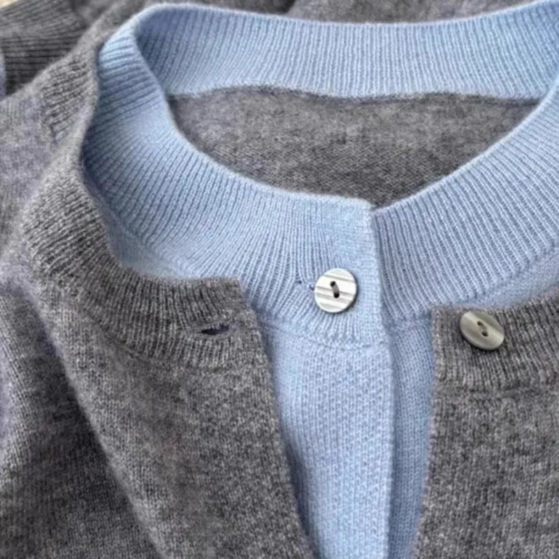 Layered-look Sweater