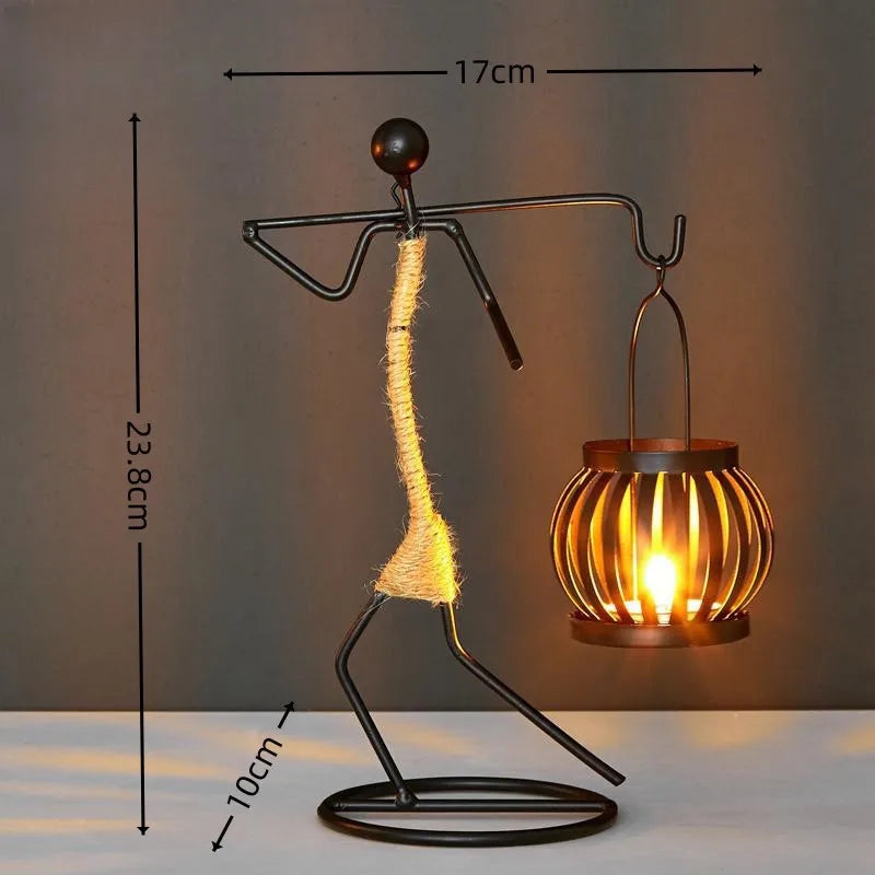 Metal Candle Holder