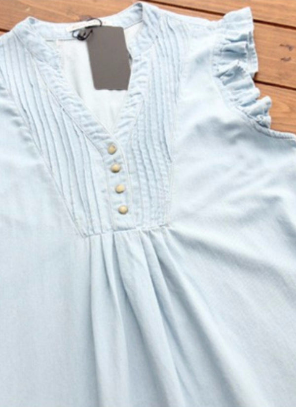Pretty In Blue Maternity Dress | bitpix.io